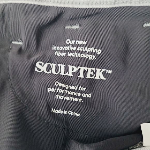 Athleta Sculptek Gray Wash Skinny Jeans Crop Size 6 - Picture 3 of 7